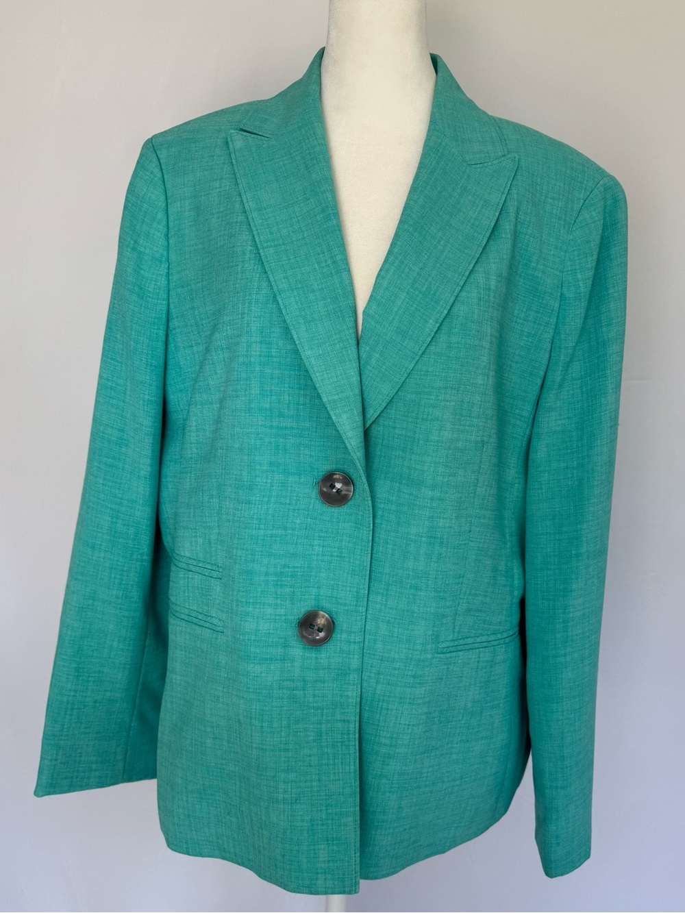 Kasper Teal Green Blazer size 16